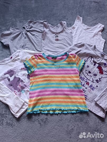 Вещи пакетом для девочки 98 104