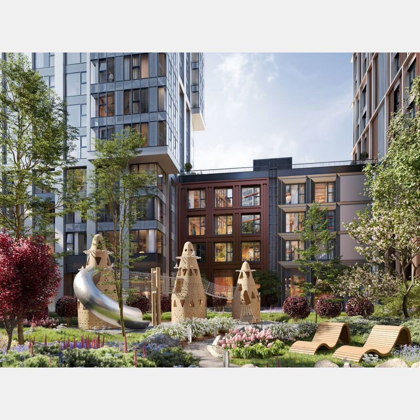 Квартира-студия, 25,2 м², 3/48 эт.