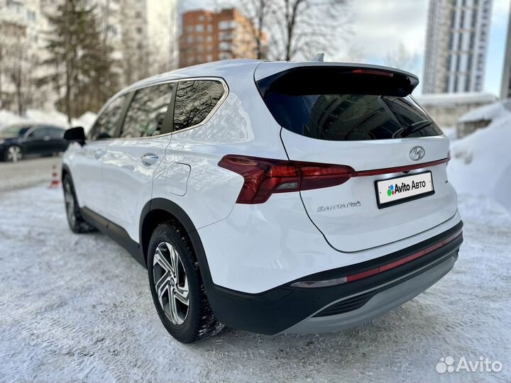 Hyundai Santa Fe 2.2 AMT, 2021, 104 000 км