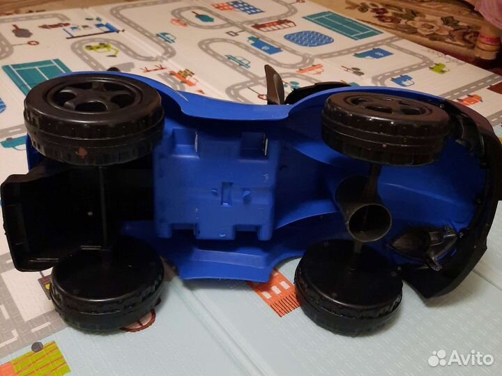 Машинка каталка толокар с ручкой