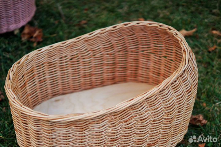 Люлька качалка плетёная для девочек/кукол