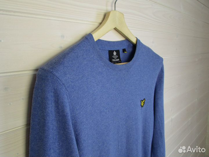 Lyle & Scott мужской шерстяной свитер с логотипом