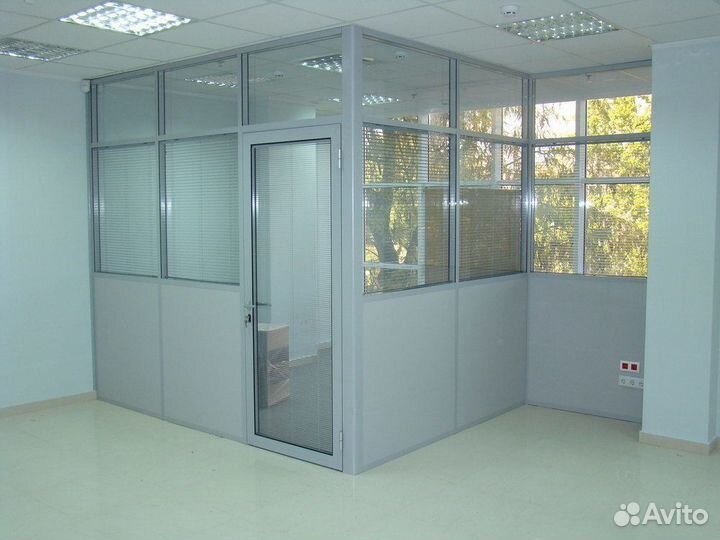 Перегородки офисные пвх