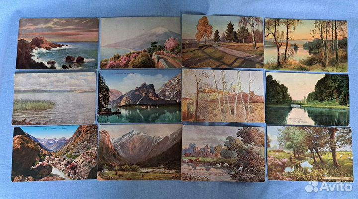 Антикварные открытки