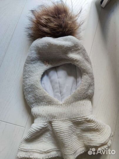 Шапка шлем зимний Журавлик, размер 48