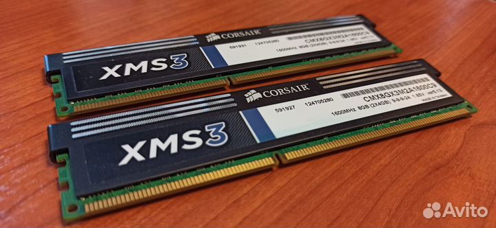 Память corsair DDR 3 (2x4 GB)