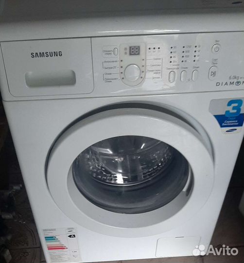 Стиральная машина samsung diamond 6кг
