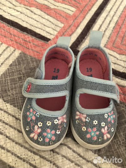 Ботинки для девочки 20 размер