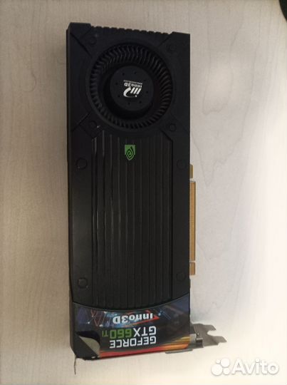 Видеокарта nvidia Gefore GTX 660 Ti
