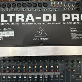 Дибокс behringer ultra-di pro