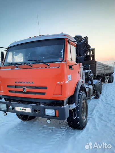 КАМАЗ 65111 с КМУ, 2011