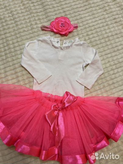 Футболка с 1 годиком для девочки