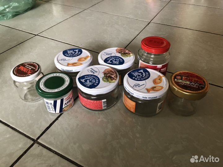 Банки стеклянные