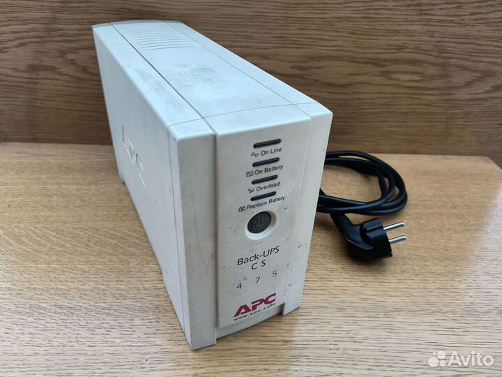 Ибп APC Back-UPS CS 475