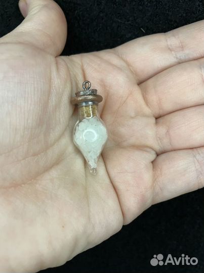 Кулон и серьги ручной работы