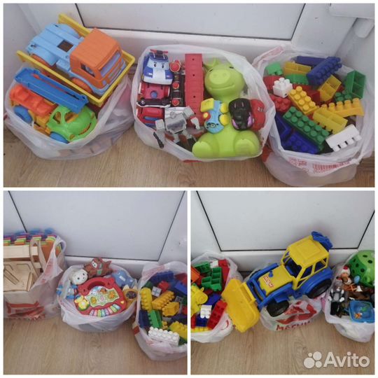 Игрушки пакетом для мальчика