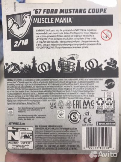 Hot wheels Ford Mustang