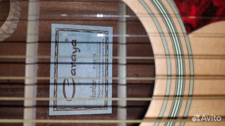 Акустическая гитара Caraya F-641N