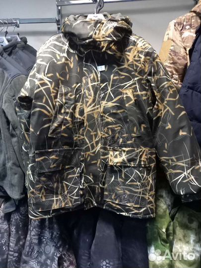 Куртка на флисе для рыбалки и охоты