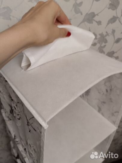 Полки подвесные на штангу в шкаф