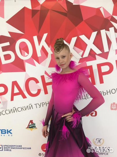 Платье для бальных танцев стандарт ю2