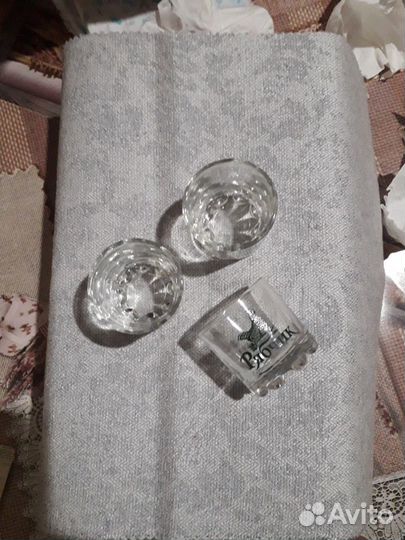 Рюмки новые с логотипом