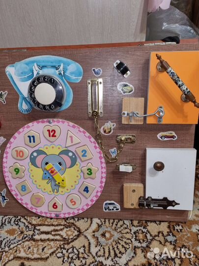 Бизиборд двусторонний