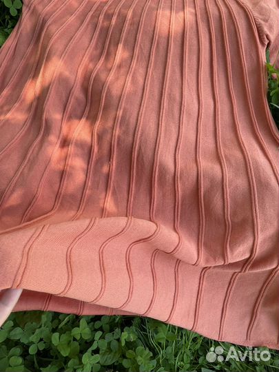 Трикотажное платье свободного кроя M/L