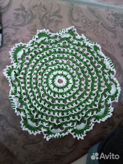Салфетки вязаные крючком