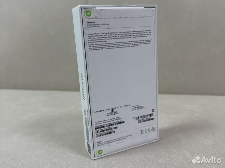 iPhone 13, 128 ГБ