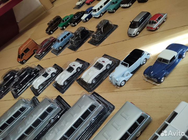 Модели автомобилей и самолётов 1:43 DeAgostini