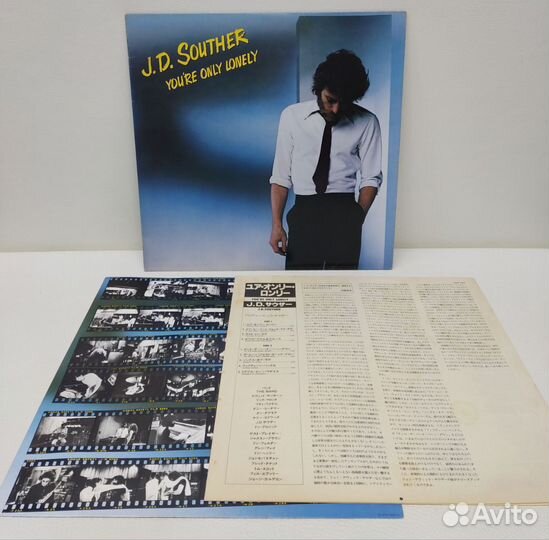 J.D. Souther- You're Only Lonely LP Japan 1979 NM