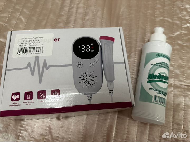 Фетальный допплер и гель узи