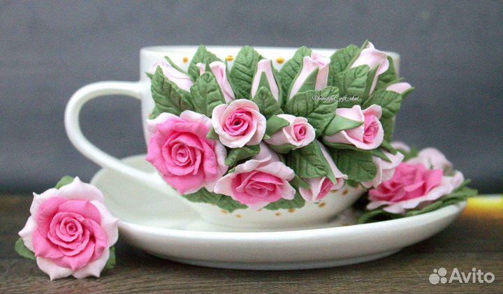 Кружечки с красивыми словами и пожеланиями