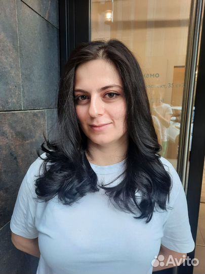 Окрашивание и стрижка волос