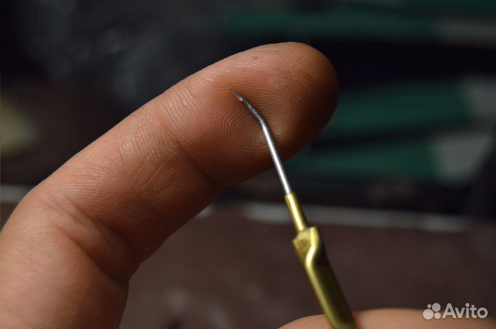 Стек для лепки №2 (плоская петля и игла со срезом)