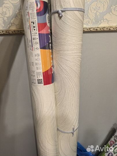 Обои виниловые остатки