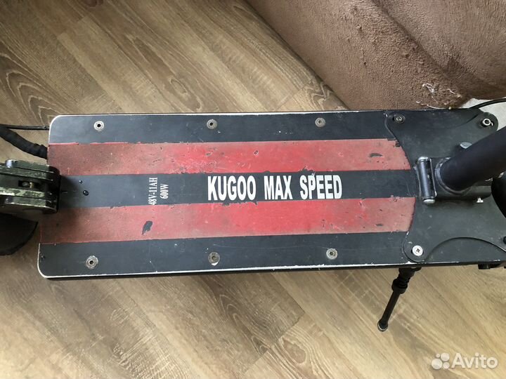 Электросамокат kugoo max speed