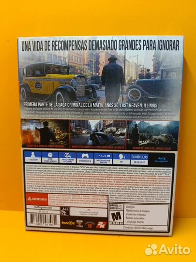 Mafia Definitive Edition PS4 рус верс