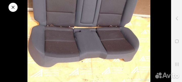 Заднее сидение