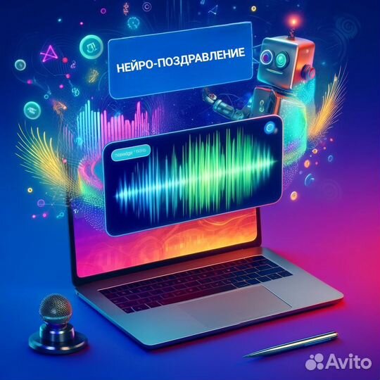 Поздравление, персональная песня от нейросети