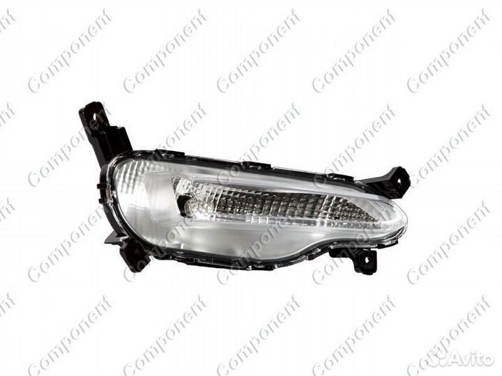 Противотуманная фара левая для Hyundai Solaris 2 2017-2020 429377