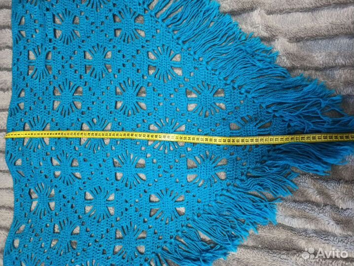 Платок шаль ручная вязка