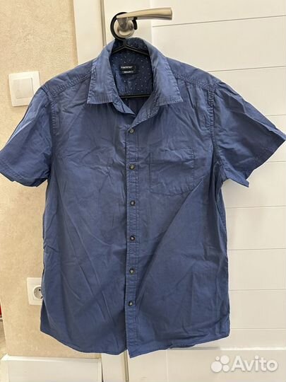 Пакетом мужские рубашки L 50 размер