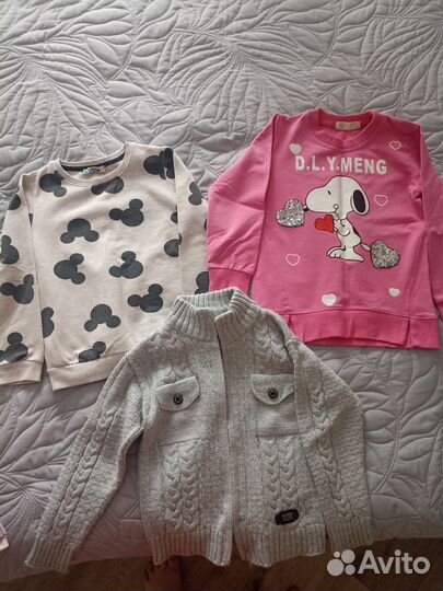 Детские вещи пакетом на девочку 116 122