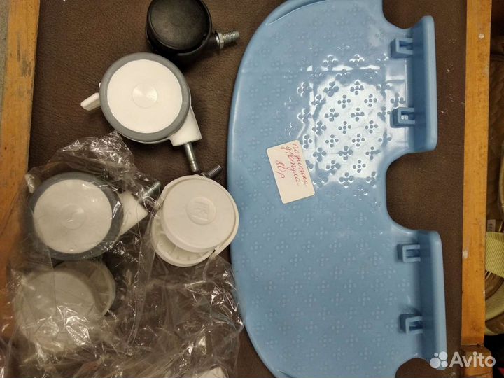 Колесо для дет.вело и есть для стульчиков для корм