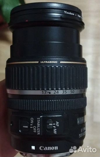 Объектив canon efs 17-85mm