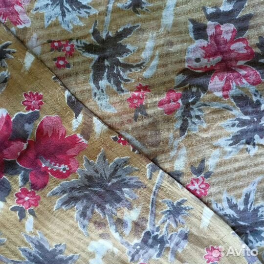 Ткань отрез ситец бязь СССР