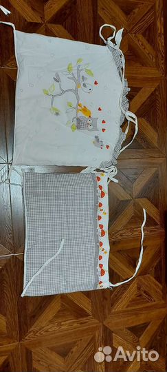 Бортики в детскую кроватку