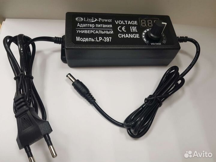 Блок питания универсальный 3-12V-5А 5.5*2.5